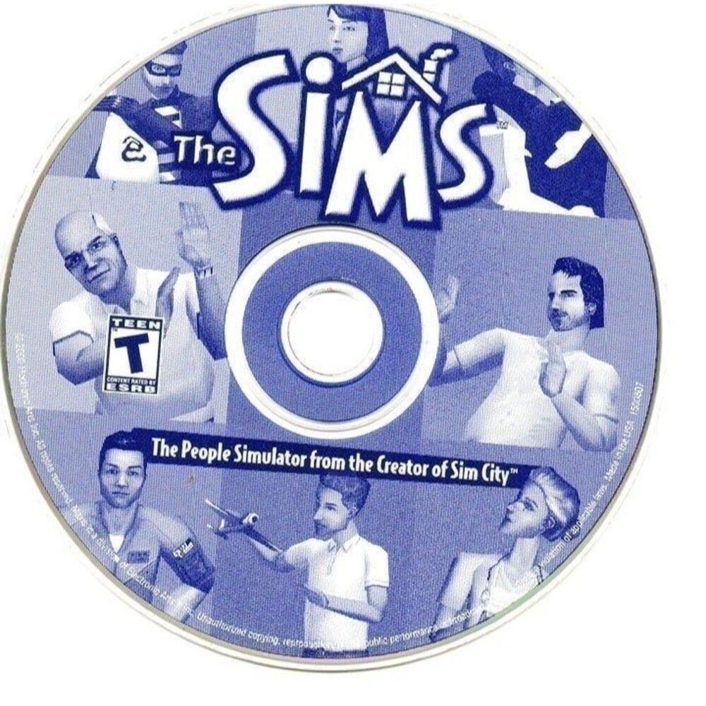 Vintage SIM game: The Sims 1 Original People Simulator